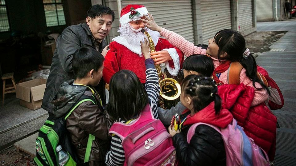 Noël en Chine